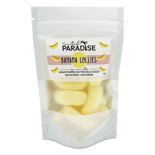 Banana Lolly Wax Melts - Scented Paradise