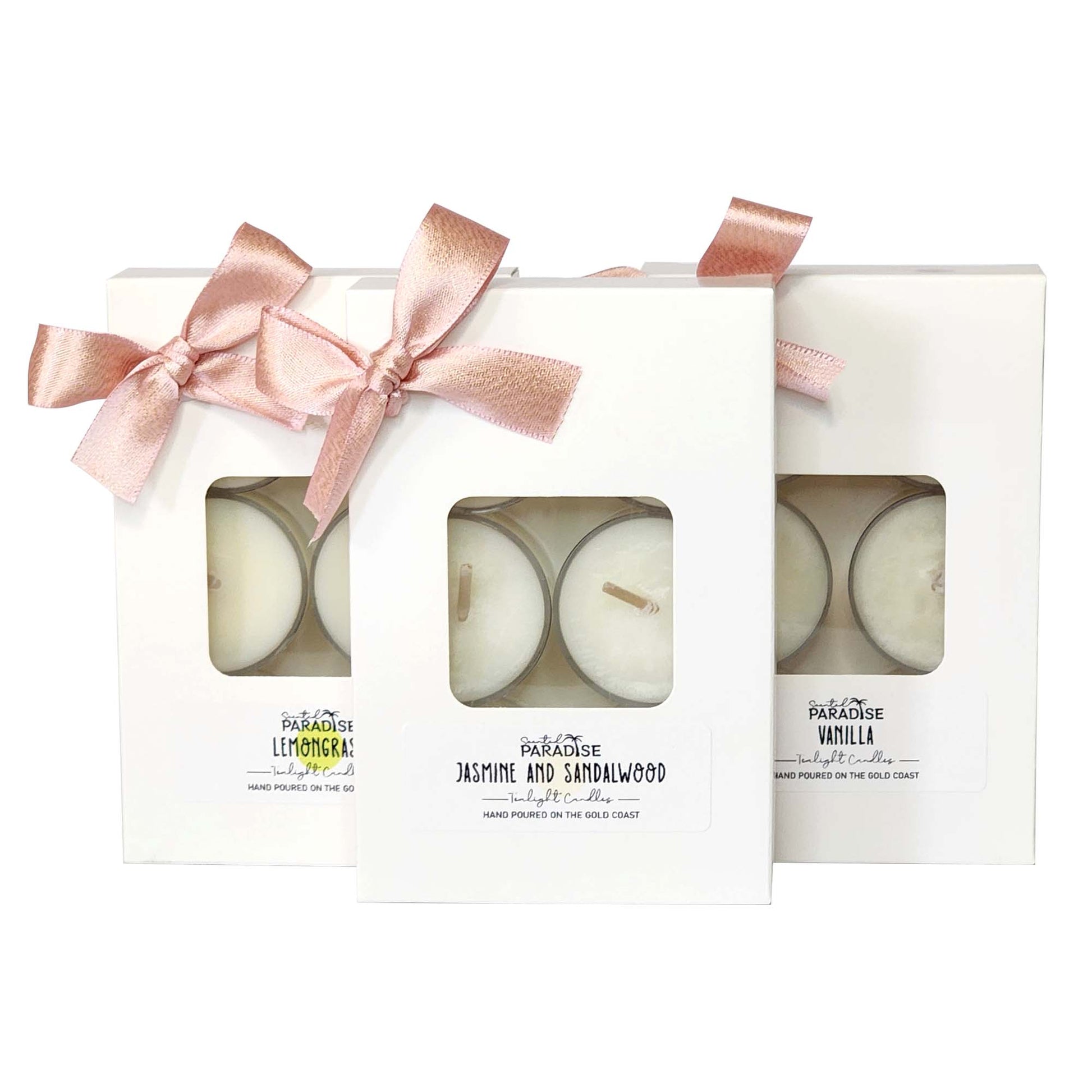 Soy Wax Tealight Candles - Scented Paradise