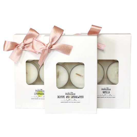 Soy Wax Tealight Candles - Scented Paradise