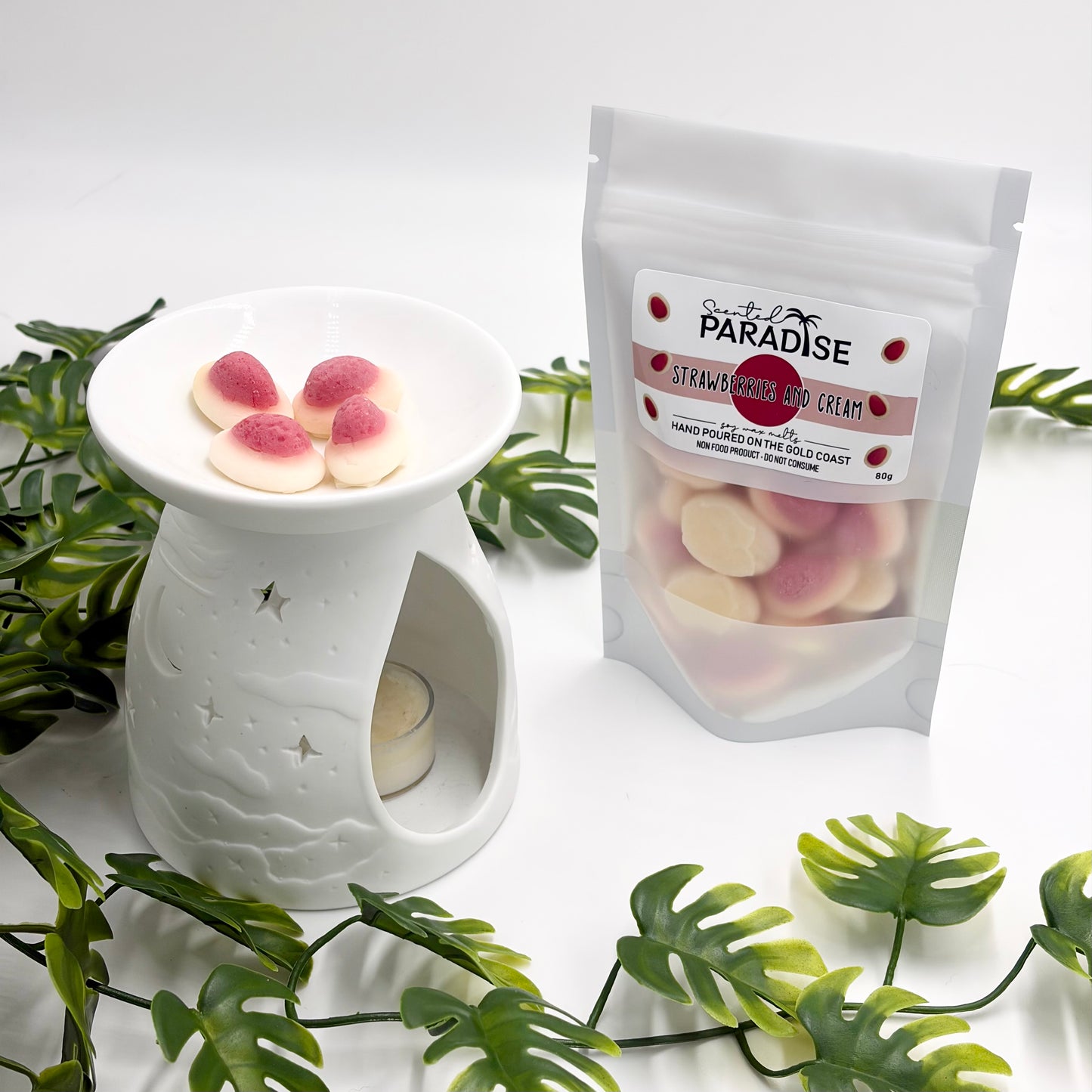 Strawberries and Cream Wax Melts