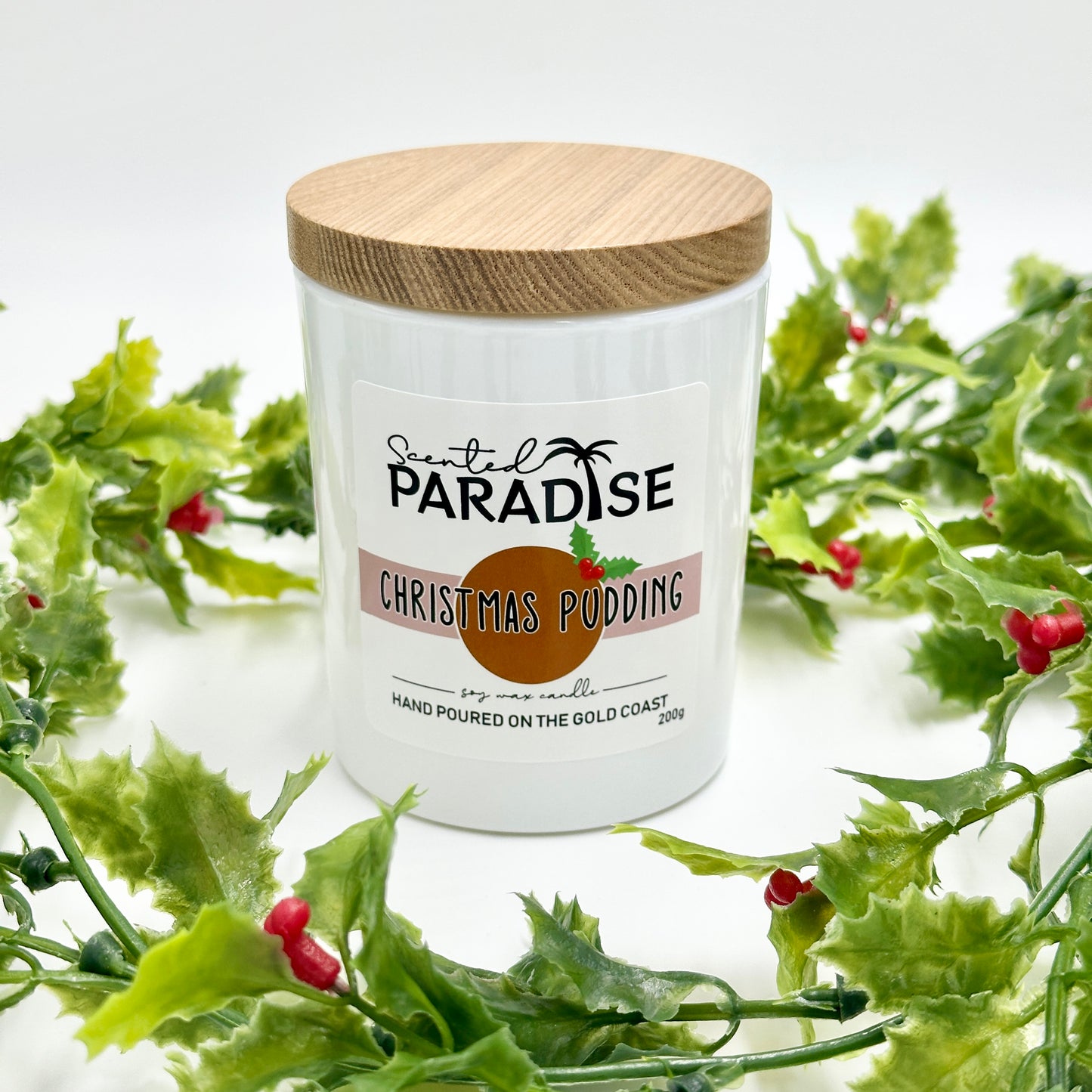 Christmas Pudding Candle