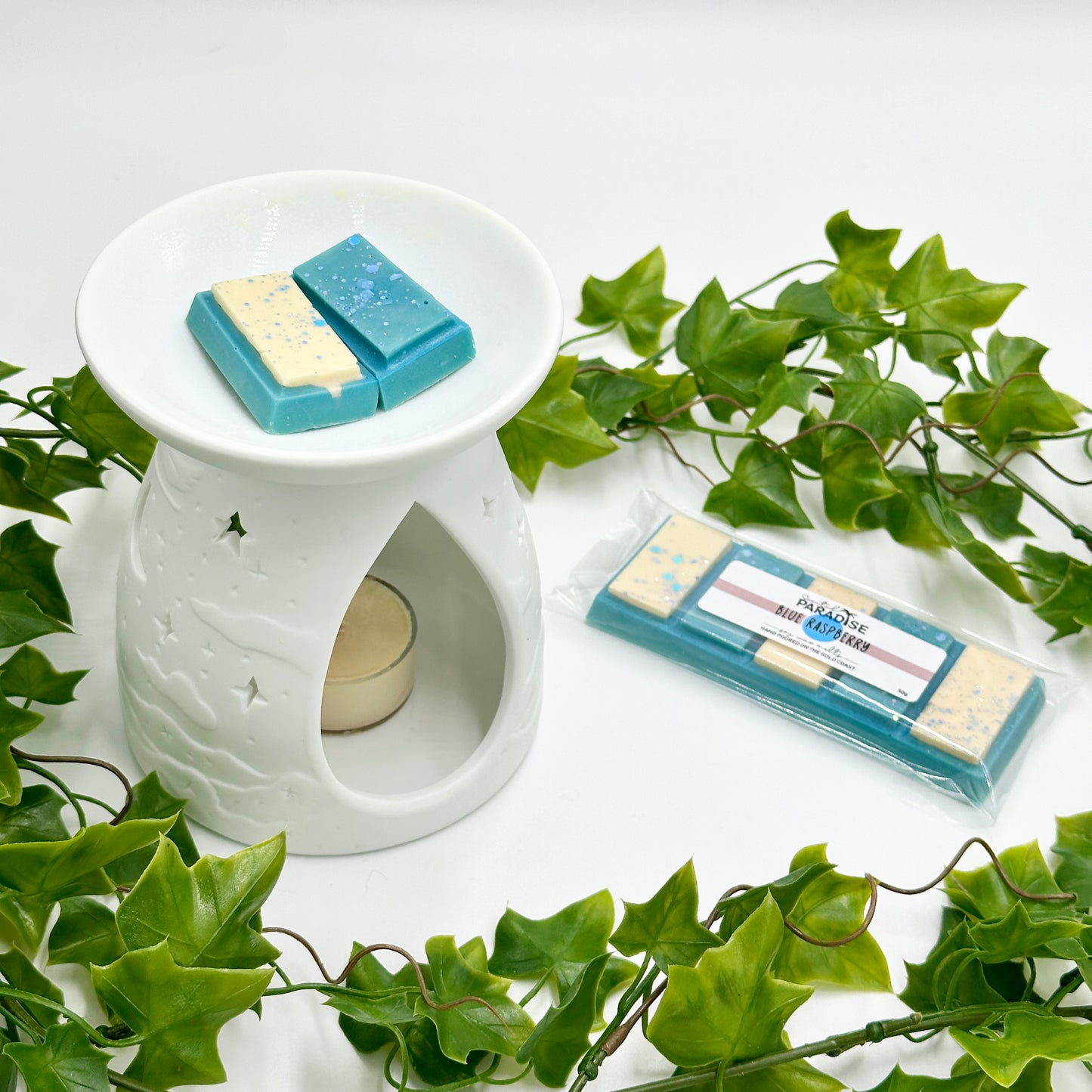 Blue Raspberry Snap Bars