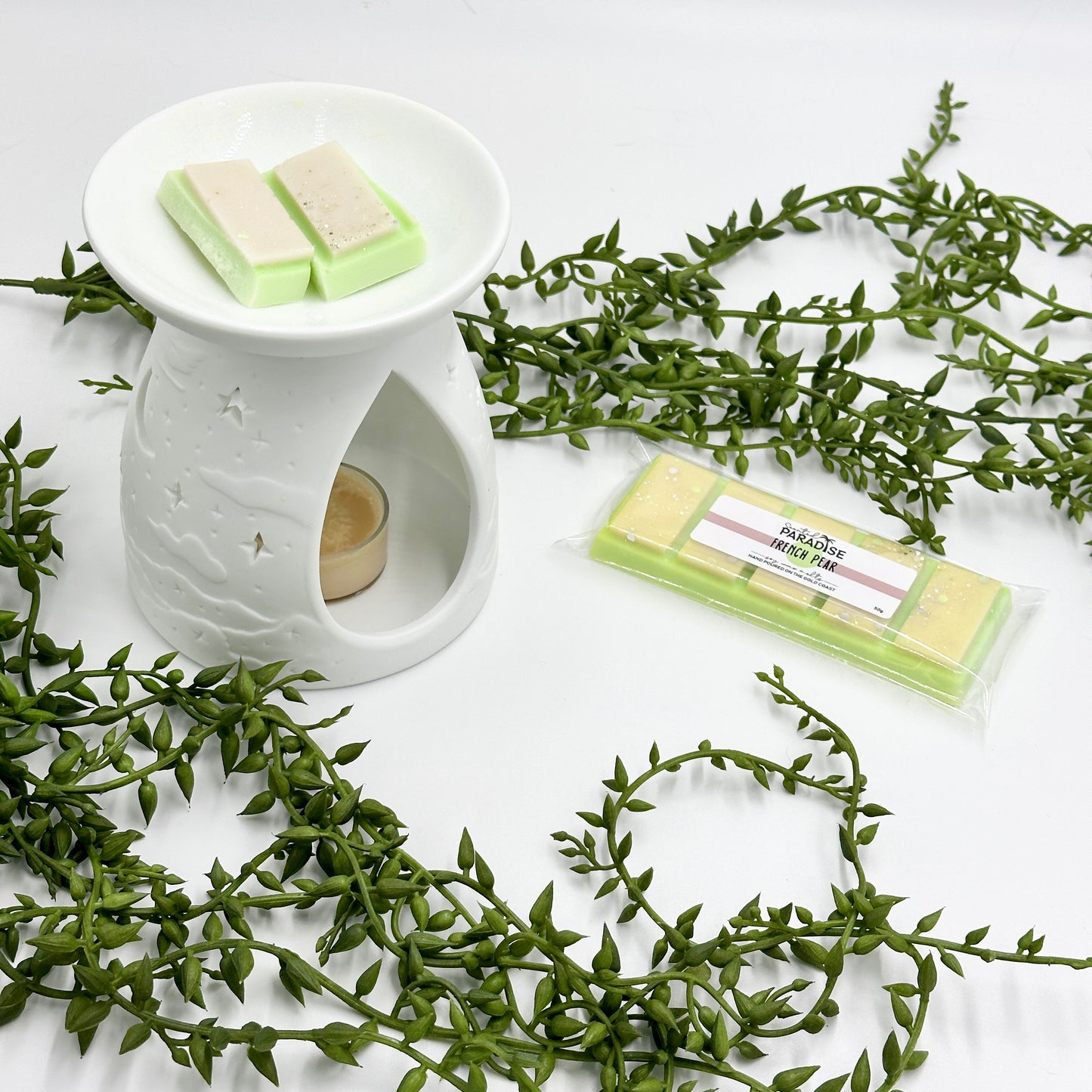 French Pear Snap Bars