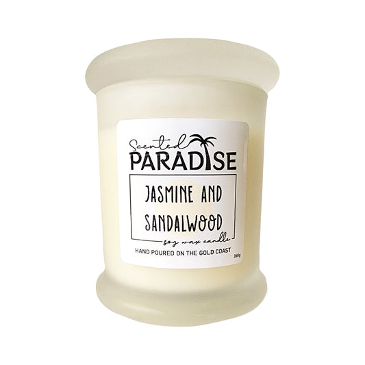 Jasmine and Sandalwood Candle