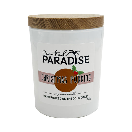 Christmas Pudding Candle